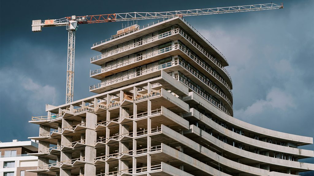Construction cleanup in Calgary new builds
